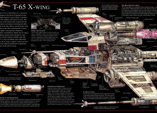 Incom T-65 X-wing – a tervező asztalon