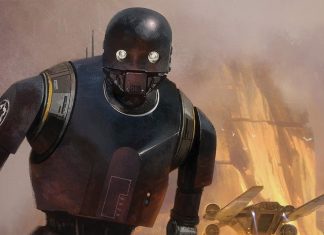 Zsivány Egyes Arcok: K-2SO Az új zsivány robot