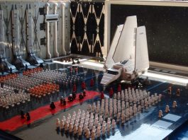 A messzi-messzi Galaxis legnagyobb diorámája – Legoból