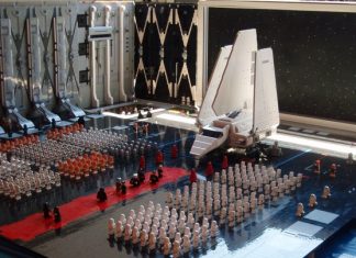 A messzi-messzi Galaxis legnagyobb diorámája – Legoból