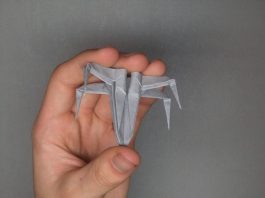 Egy papírból X-wing? Naná!
