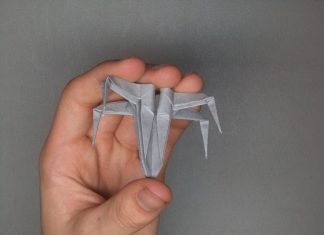 Egy papírból X-wing? Naná!