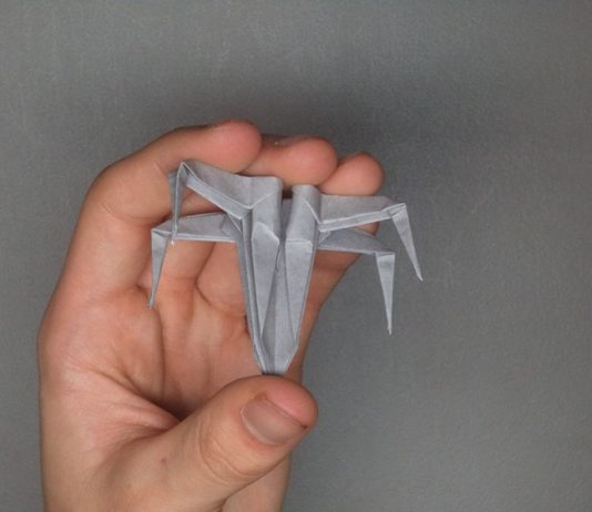 Egy papírból X-wing? Naná!