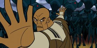 Samuraj Jack + Star Wars = Badass Mace Windu!