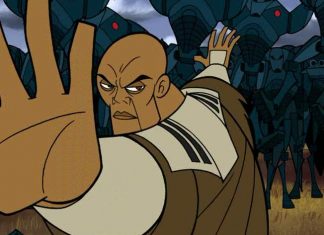 Samuraj Jack + Star Wars = Badass Mace Windu!