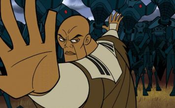 Samuraj Jack + Star Wars = Badass Mace Windu!