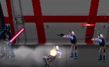 R1 Darth Vader zárójelenet 16 biten… és kockásítva!